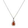 Coffee Jade Pendant