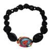 Handmade Fabric Medallion Necklace