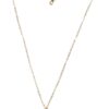 Gold Coin Pearl Pendant Necklace - Image 2