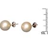 Mother of Pearl - Champagne Necklace and Earring Set - Image 4
