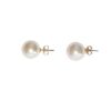 Creamy White Mother of Pearl Earrings - Image 2