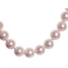 Mother of Pearl - Light Pink Necklace and Earring Set - Image 4
