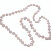 Long Square Pink Pearl Necklace - Image 2