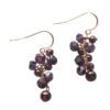 Pendant Style Amethyst Necklace and Earring Set - Image 3