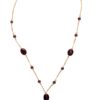 Pendant Style Amethyst Necklace and Earring Set - Image 5