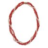 Pearl Twisted with Strands of Red Coral - Image 2