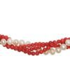 Pearl Twisted with Strands of Red Coral - Image 3