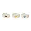 Fun, Fun - Set of 3 Pearl Rings - One Size Fits All