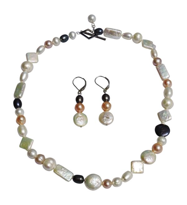 Mixed Pearl Necklace - Available in 17 and 20 Inch Lengths - Image 6