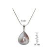 Blister Teardrop Pendant with Silver - Choose from 5 Styles - Image 8