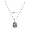 Blister Teardrop Pendant with Silver - Choose from 5 Styles - Image 3