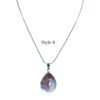Blister Teardrop Pendant with Silver - Choose from 5 Styles - Image 4