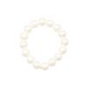 Mother of Pearl - White Necklace, Bracelet and Earring Set - Image 4