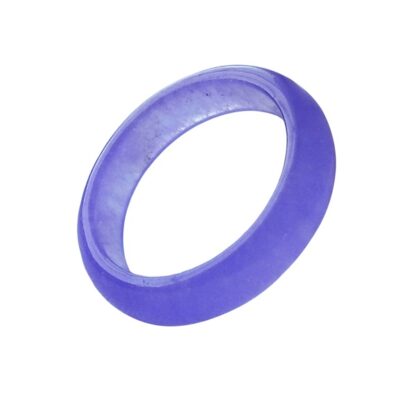 Lavender Jade Band Ring Sizes 6.75 - 8.5 (in quarter, half and whole sizes)