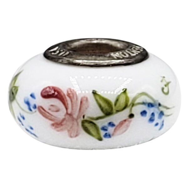 Mom Handmade Glass Large-Hole Bead - Image 2