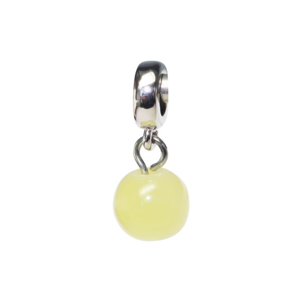 Yellow Jade Charm