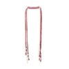 3 Strand Red Coral and White Pearl Open Style Necklace - Image 3