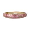 Cloisonne Bangle - Flowers with Stems    Available in One Color   Fits up to Wrist Size 7 - Image 3