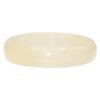 Jade Rings - Pale Yellow:  Available in Sizes 8.5 - 10 - Image 2