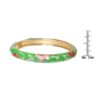 Cloisonne Bangles - NEW SUMMER COLORS!! - Flower Design - Size 7 - Image 5