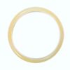 Yellow (Light shade of) Solid Jade Bangle - Available in sizes 5.5, 6 and 6.5 - Image 2