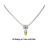 Daisy Flip Flop Sandal Charm - Image 3