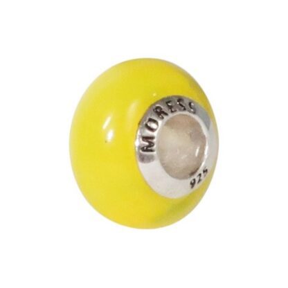 Bright Yellow Murano Glass Bead - Image 2