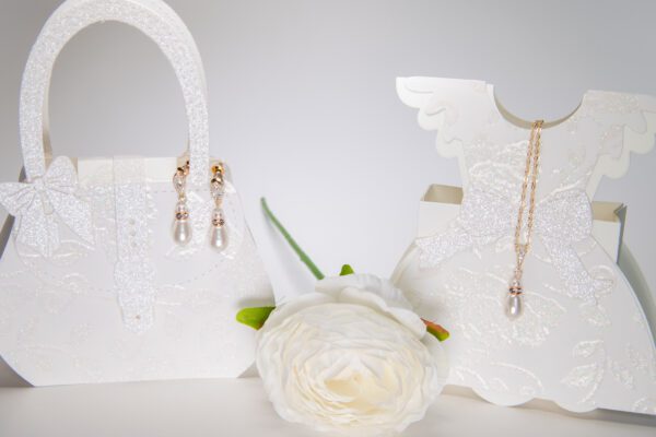 Cream Colored Lacy Dress - Image 3