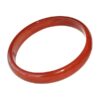Jade Bangle - Red Solid Jade - Available in Size 6