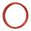 Jade Bangle - Red (lighter) Solid Jade - Size 6.5 - Image 3