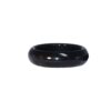 Jade - Black Jade Band Rings Regular and Narrow Widths:  Available in Sizes 6 - 10 - Image 2