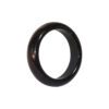 Jade - Black Jade Band Rings Regular and Narrow Widths:  Available in Sizes 6 - 10 - Image 3