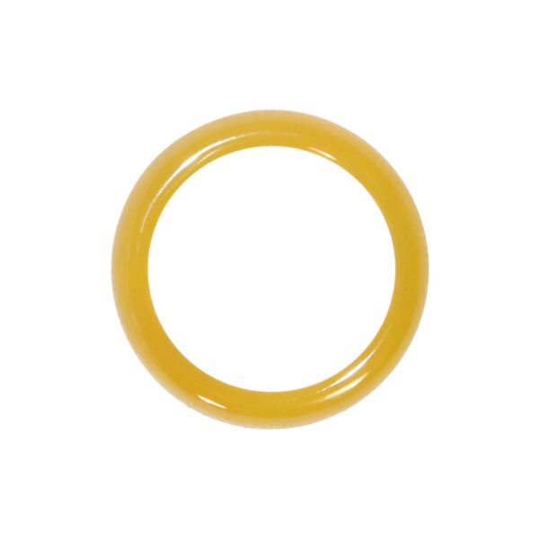 Jade - Yellow Shades Jade Band Rings: Available in Sizes 6 thru 10 - Image 8