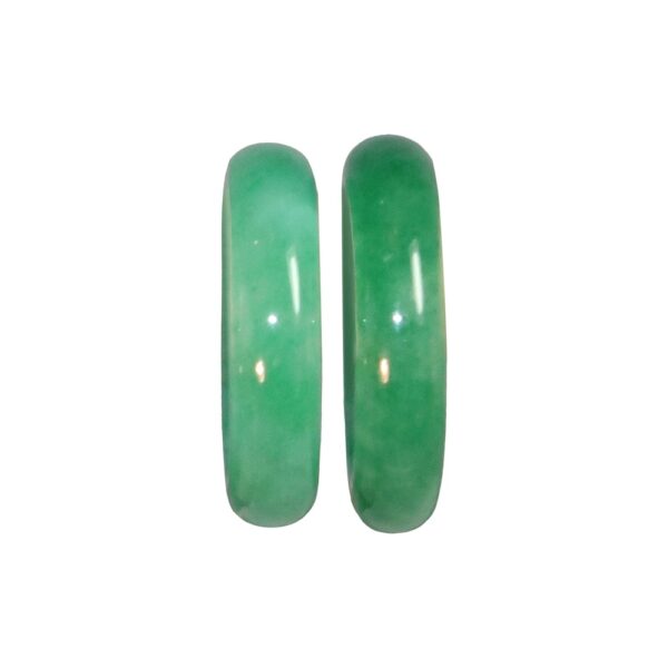 Jade - Light and Dark Green Jade Rings: Available in Sizes 4.5 thru 7-1/2