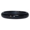 Jade - Black Jade Band Rings Regular and Narrow Widths:  Available in Sizes 6 - 10 - Image 5